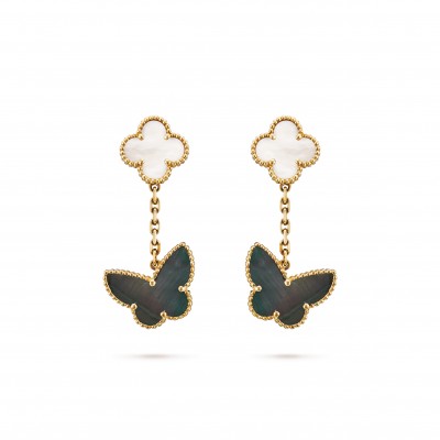 VAN CLEEF ARPELS LUCKY ALHAMBRA EARRINGS VCARD79700